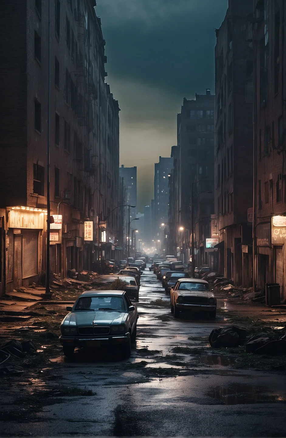 A lonely street in Veridian City
