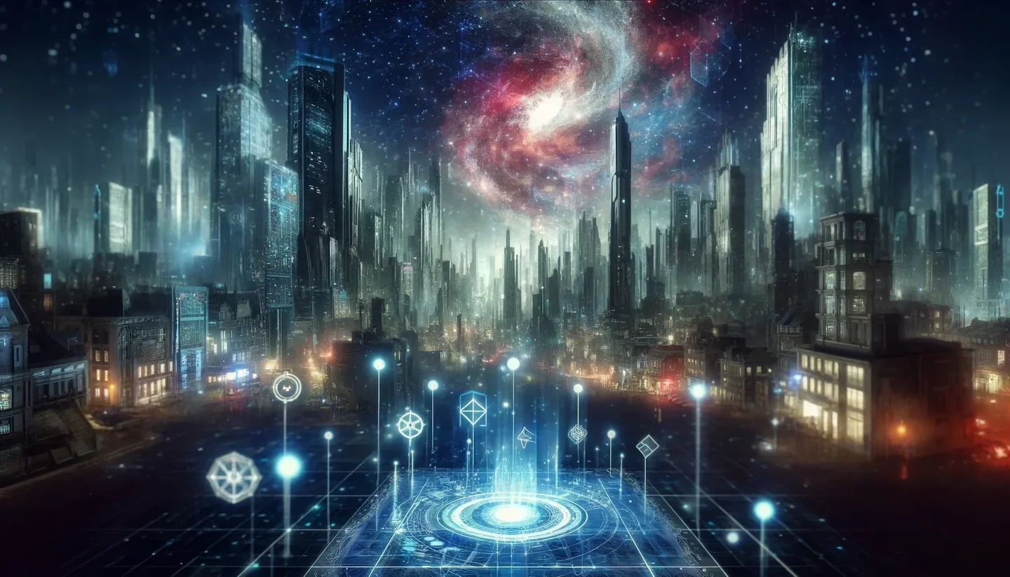 Creating Metaverse and Fictional Universe using AI