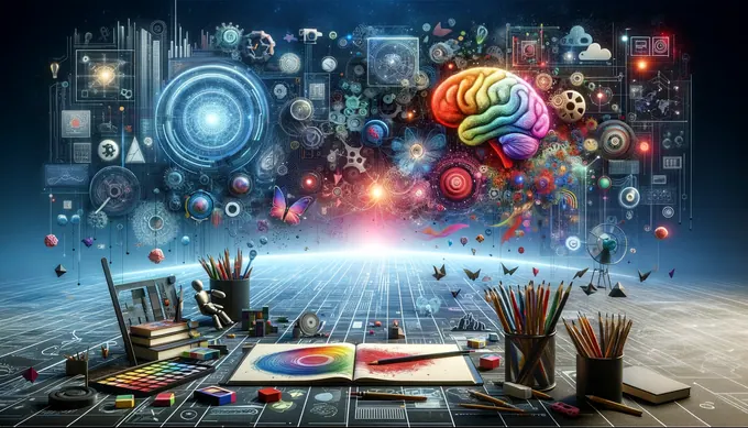 image showing creativity and skills representation