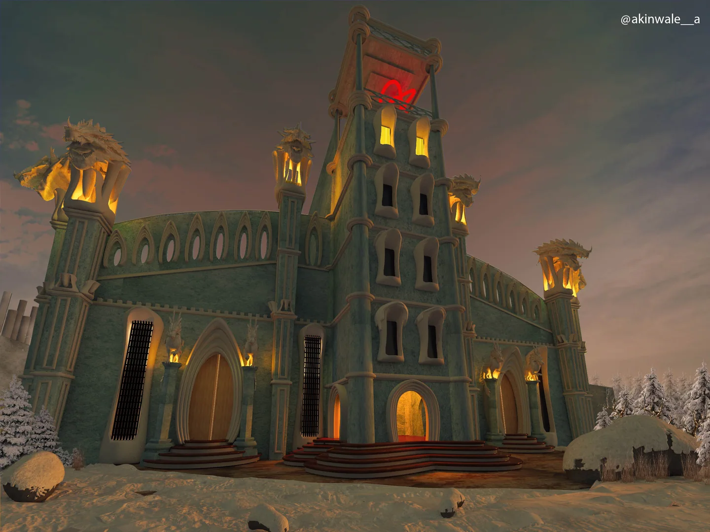 3D image of Cathedral Church of Christ Lagos