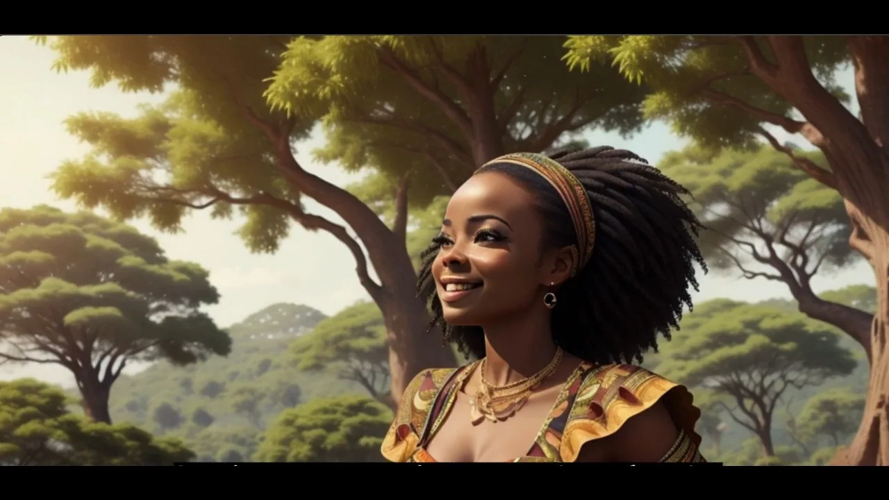 a lady smiling