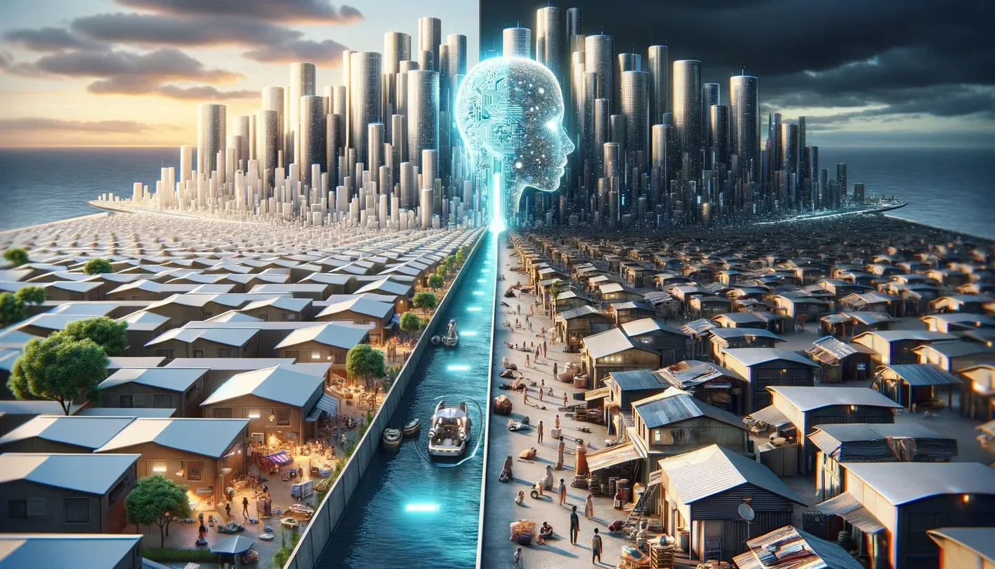 economic disparities due to AI
